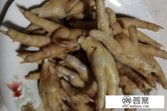 绝味香卤鸡爪的做法？