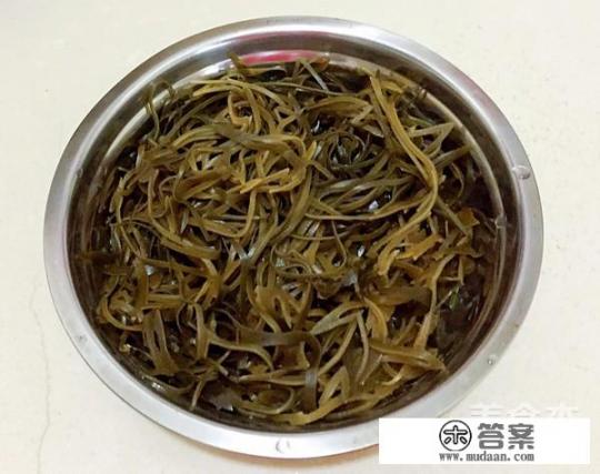 凉拌海带片家常做法？
