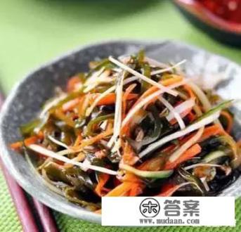 凉拌海带片家常做法？