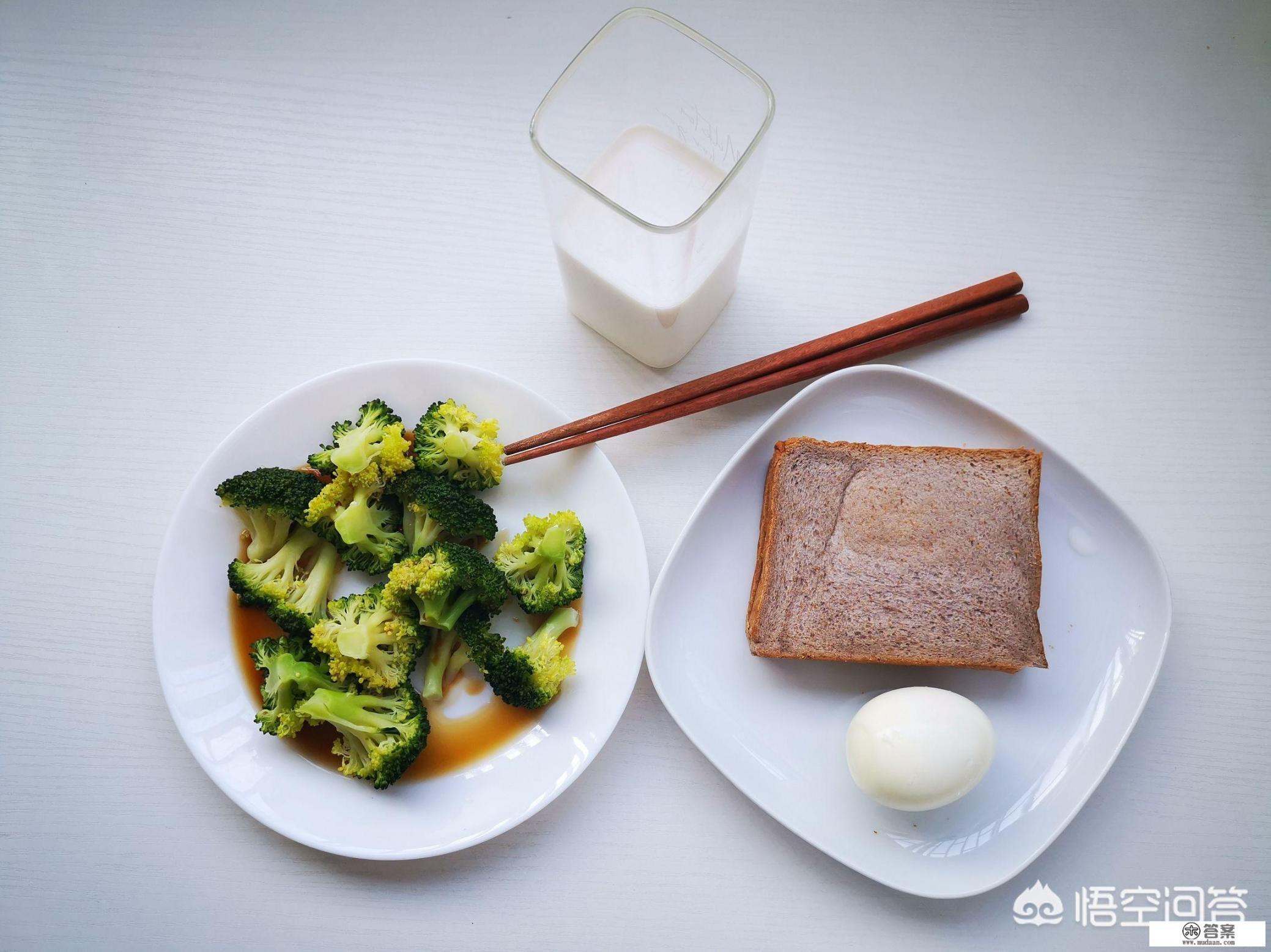 减肥餐早上吃什么？