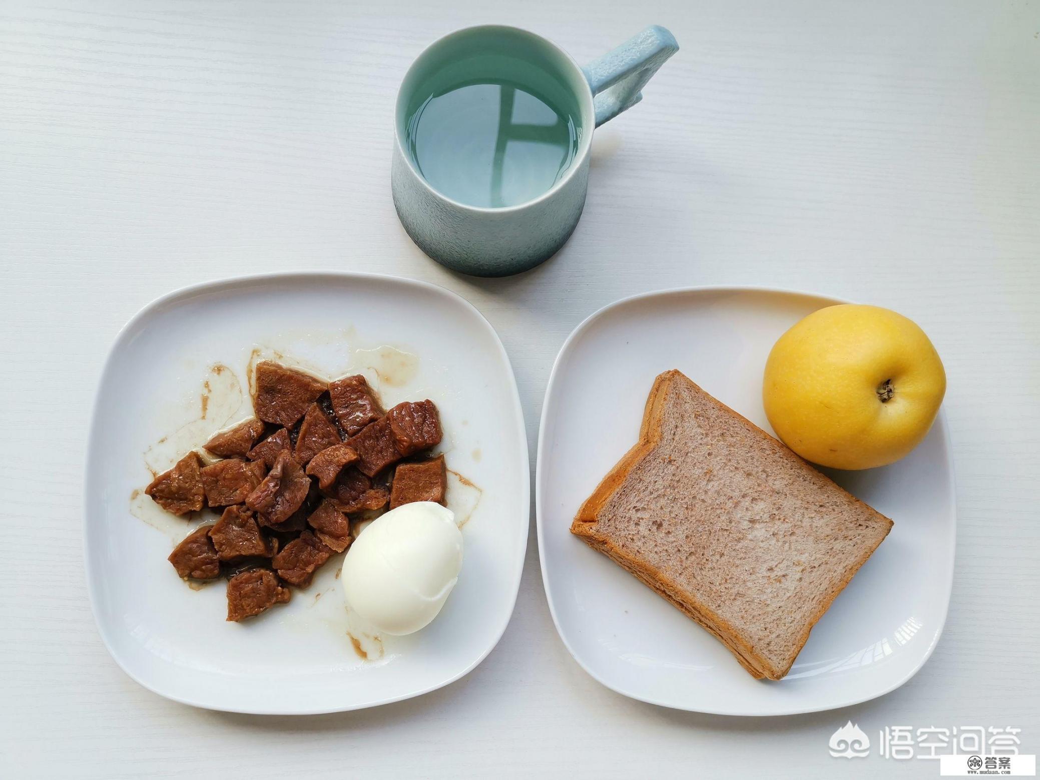 减肥餐早上吃什么？