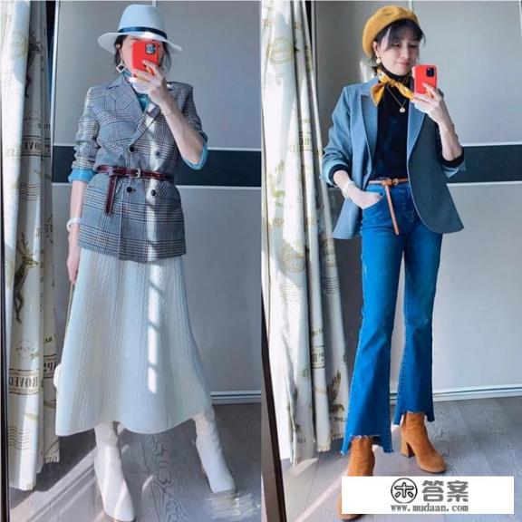 妈妈40岁。穿什么衣服比较显年轻？肤色白，不喜欢奇怪的打扮？
