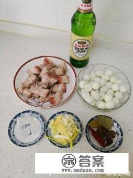 鹌鹑蛋红烧肉的做法是怎样？