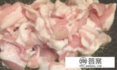 特色农家小炒肉的做法？