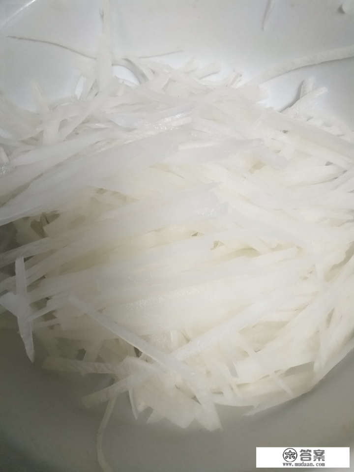 白萝卜丝汤最正宗的做法？