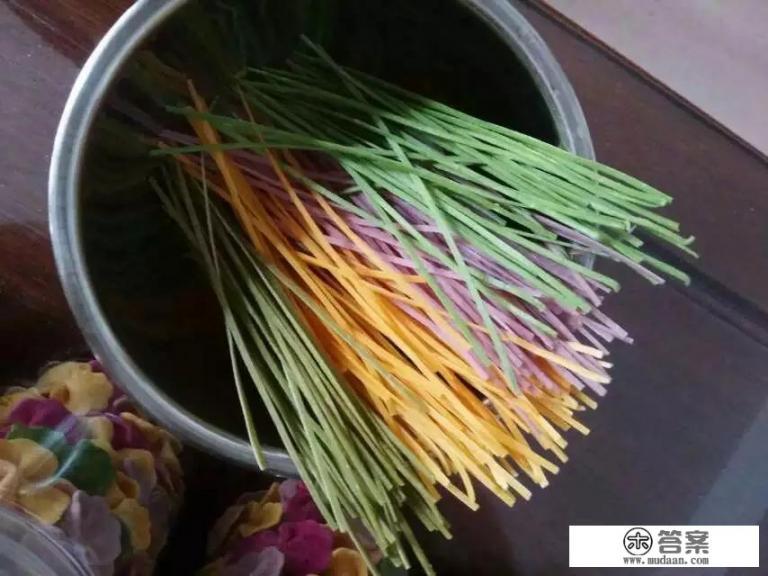 中式粗粮面条做法食谱？