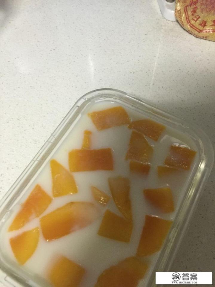 牛奶芒果冻的做法有哪些？