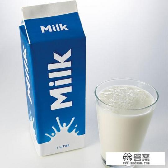 牛奶英语怎么写？