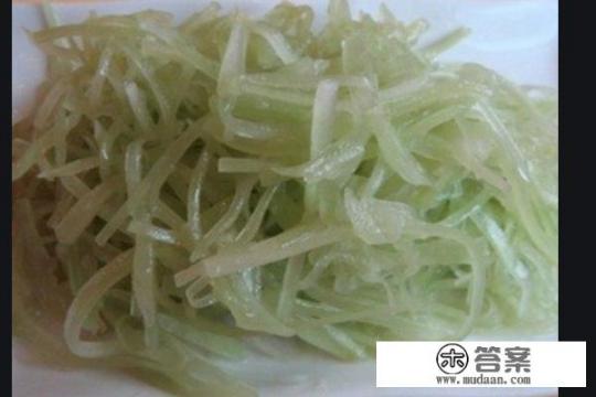 凉拌莴笋丝怎么做？