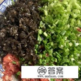 正宗的牛肉调馅方法？