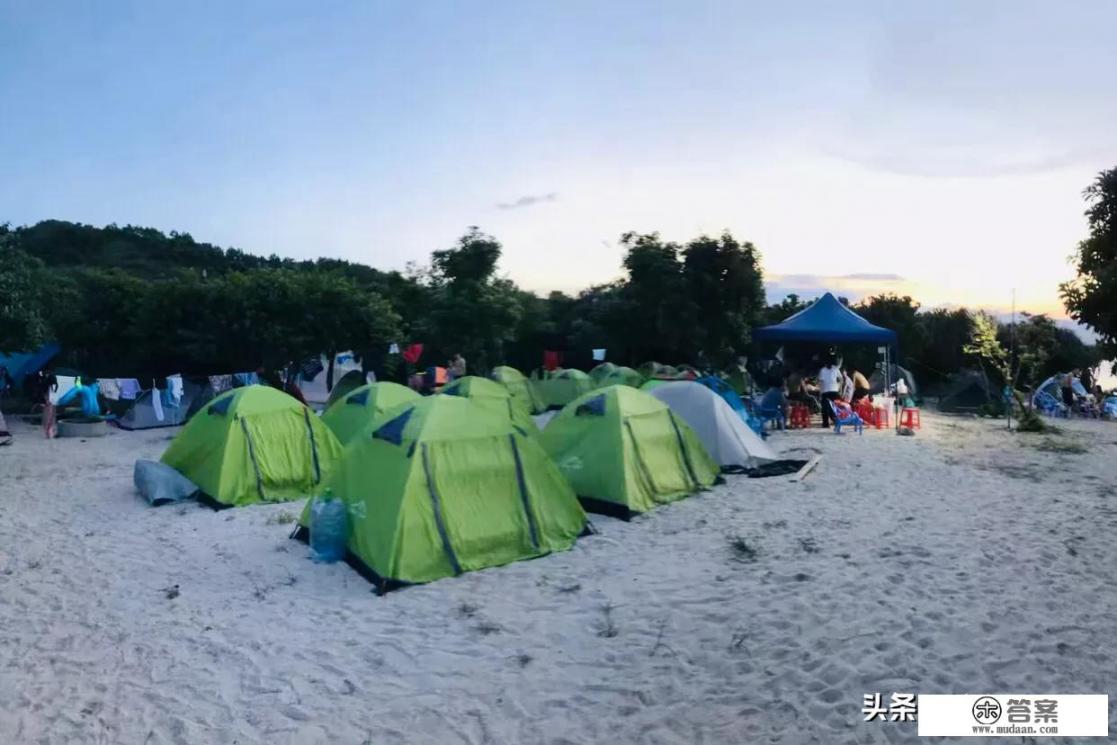 深圳海边哪个沙滩可以露营？