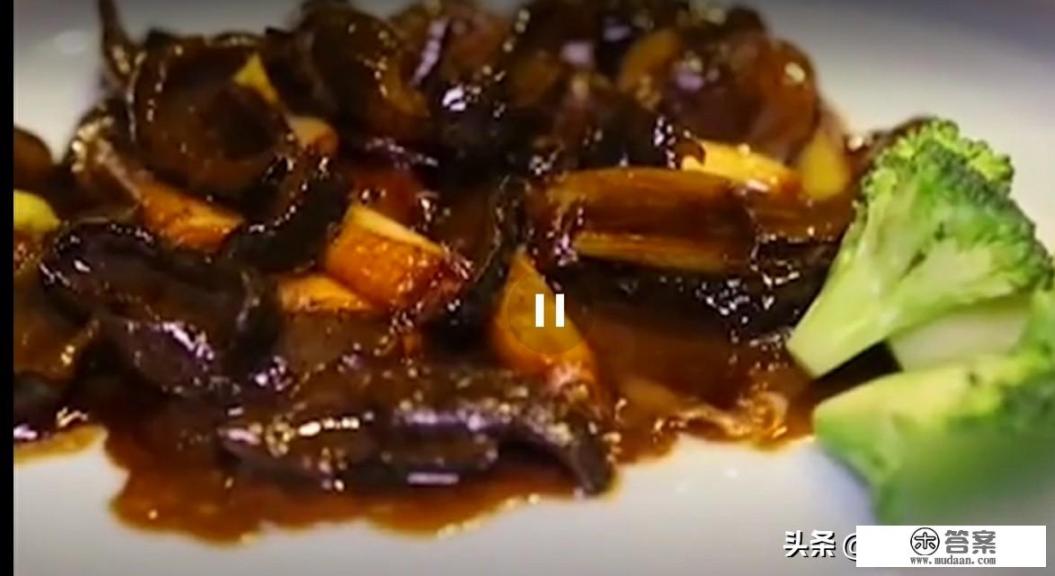 蒜蓉西生菜葱烧海参做法？