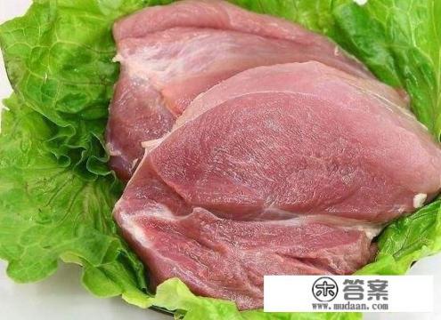 瘦肉用英语怎么说？