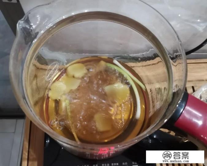生姜水的做法？