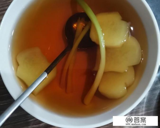 生姜水的做法？
