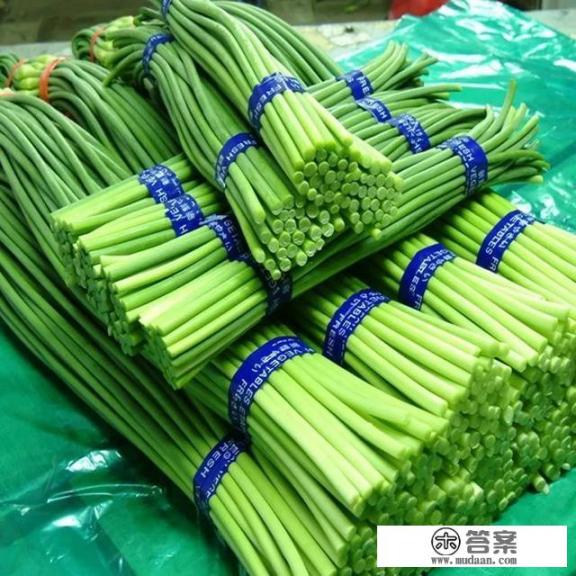 蒜苔肉丝怎么炒好吃？