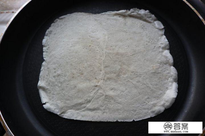 春饼皮的做法？