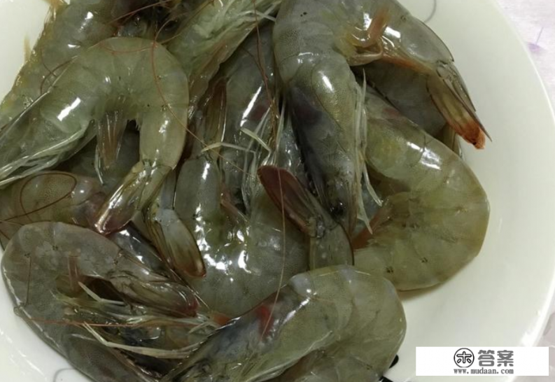 水煮青虾的做法？