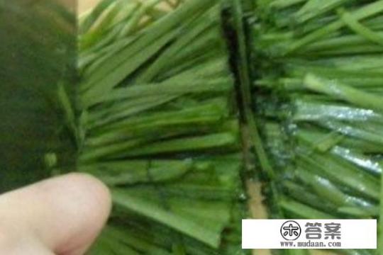 韭菜黄炒鸡蛋做法？