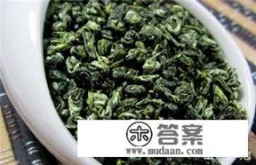 关于喝碧螺春茶的好处坏处？