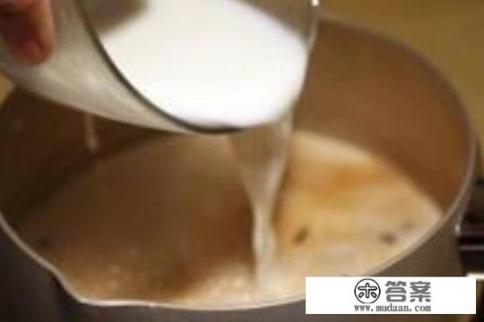 奶茶的制作配方？
