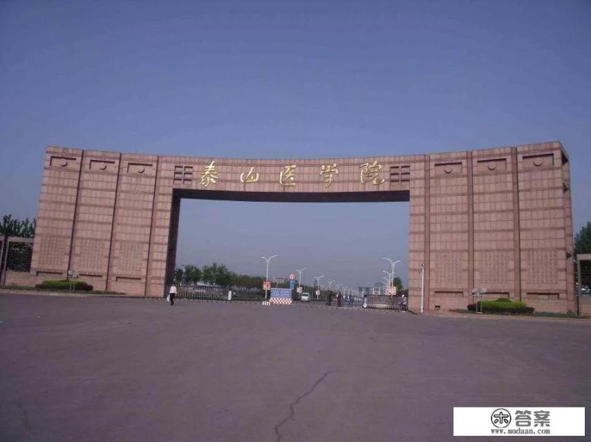 泰安医学院和泰山医学院是一个学校吗？