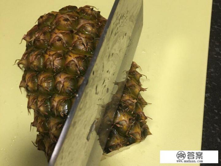 菠萝怎么吃舌头不疼？