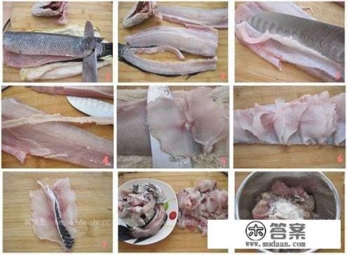 水煮鱼片怎么切？
