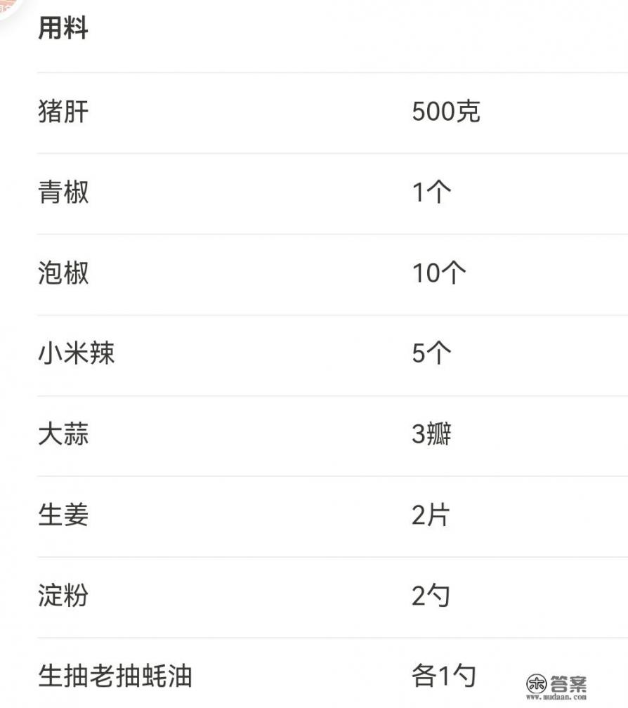 爆炒猪肝的家常做法？