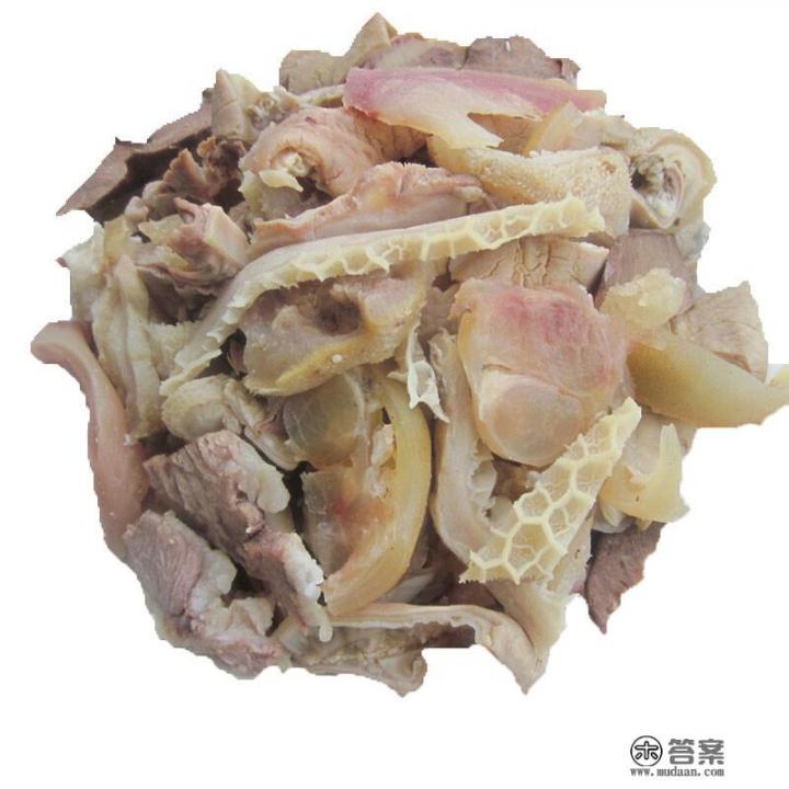 广东牛杂萝卜摆摊做法？