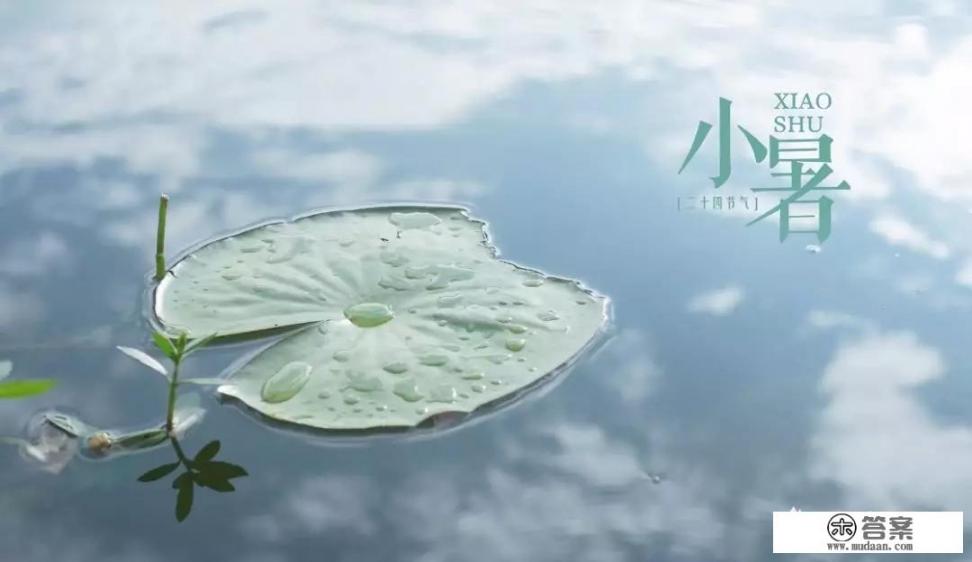 今日小暑，饮食上吃点啥好？又该如何养生，安度苦夏？