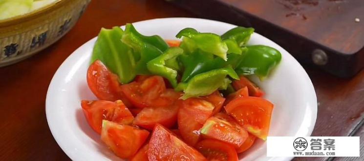 青茄子裹面粉的做法？