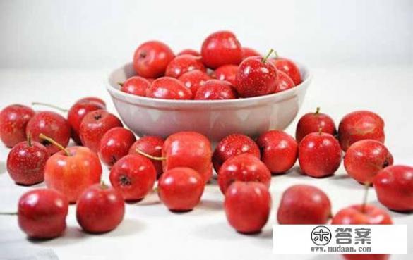 山楂干泡水的功效有哪些？