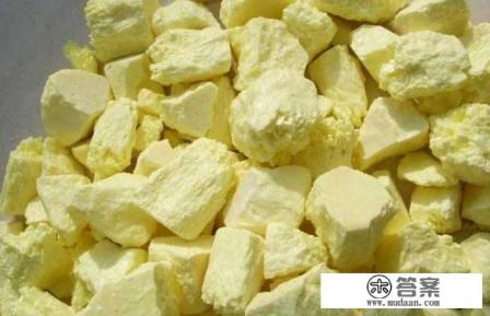 肥皂里含有硫磺？