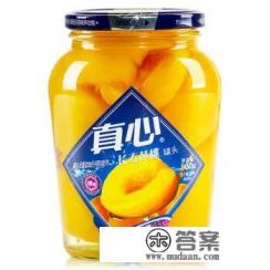 怎样做黄桃罐头？