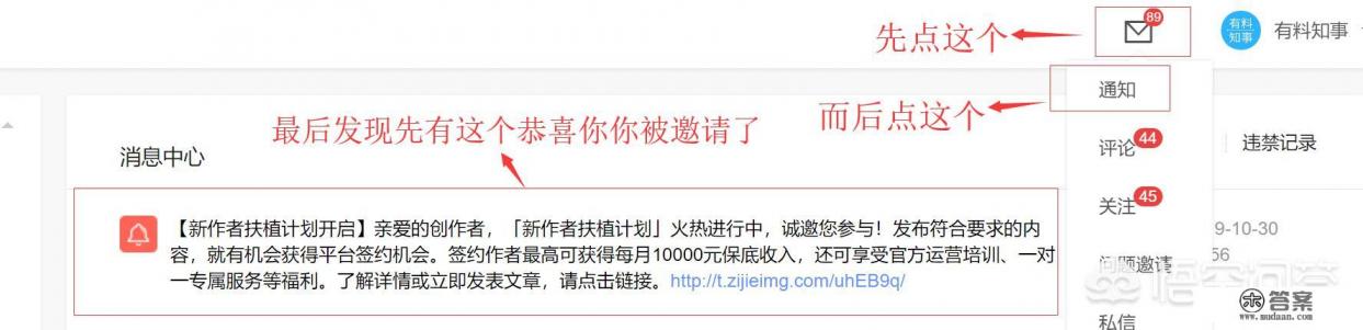 收到今日头条新作者扶持计划的系统通知，你会怎么想？