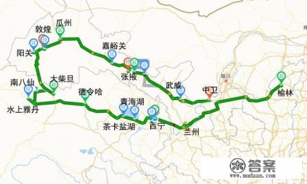 陕西榆林到青海自驾十日游，最佳路线是什么？有什么需要注意的吗？